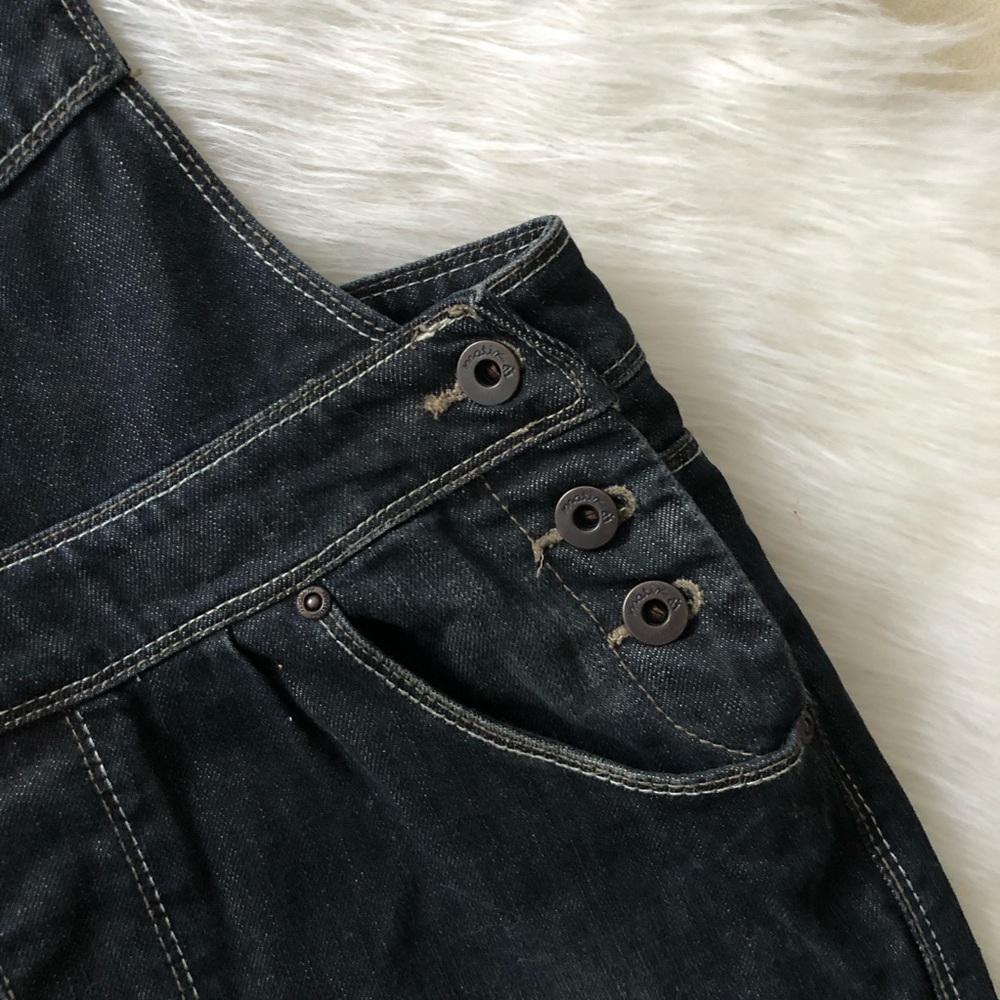 Denim Overall Skirt - Picture 4 of 7